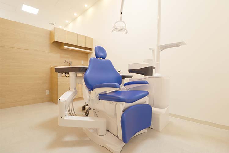 審美歯科でも落ち着いて過ごせる個室